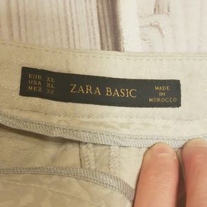 Zara Pants - Zara Basic Brocade Pant Size XL Zara Pants - Zara Basic Brocade Pant Size XL